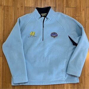 Lowe's Racing Women's Blue Fleece Sweatshirt